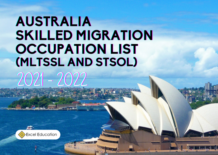 Australia Skilled Migration Occupation List (MLTSSL AND STSOL) 2021