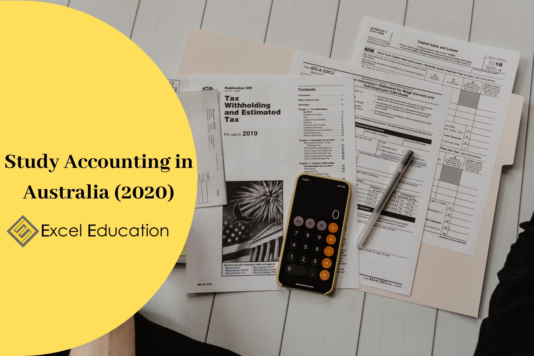 Study Accounting in Australia 2020 Excel Education Study in 