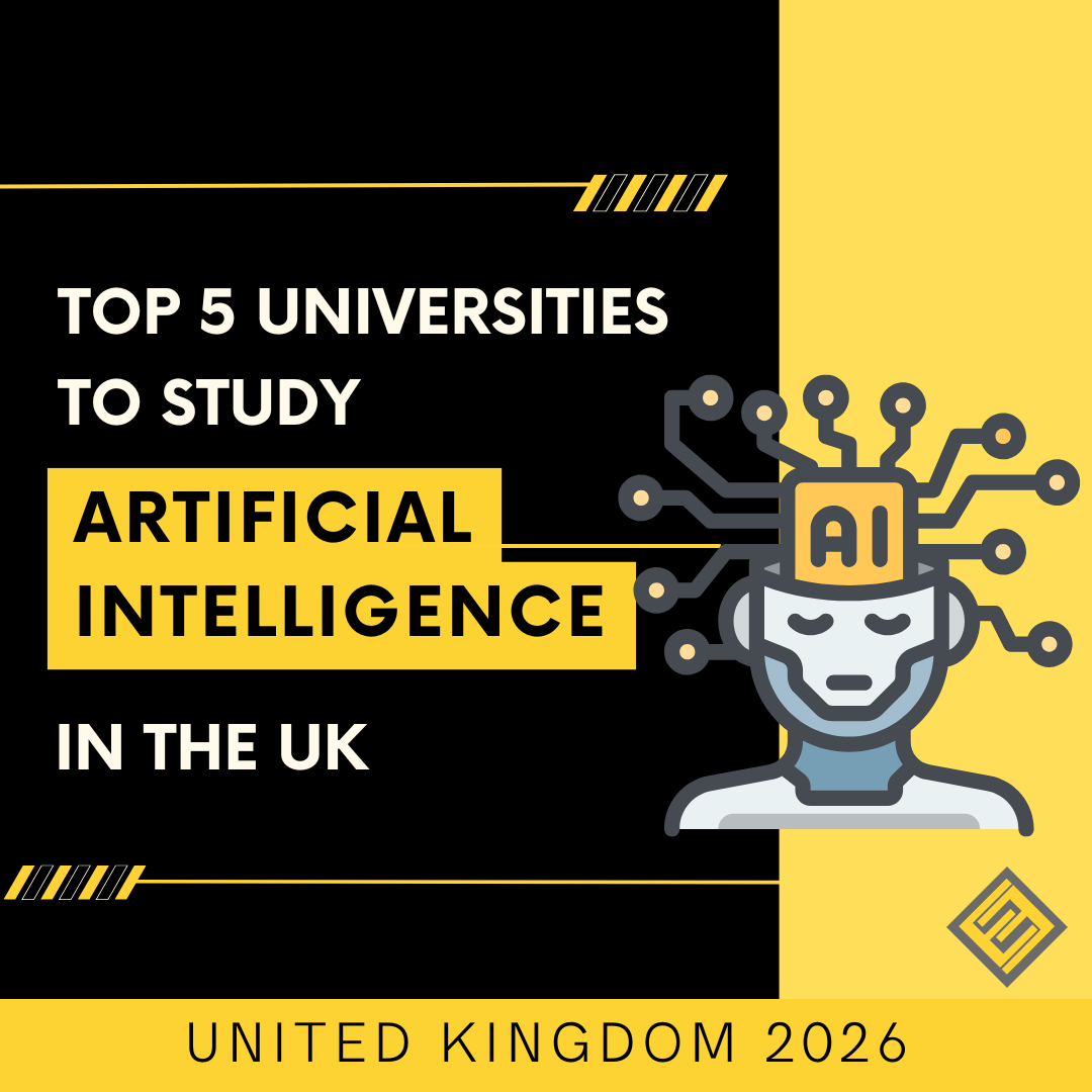Top 5 Best Universities for Artificial Intelligence in United Kingdom