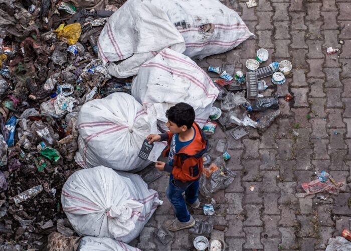 Canva – Child Standing Near Garbage Canva - Child Standing Near Garbage